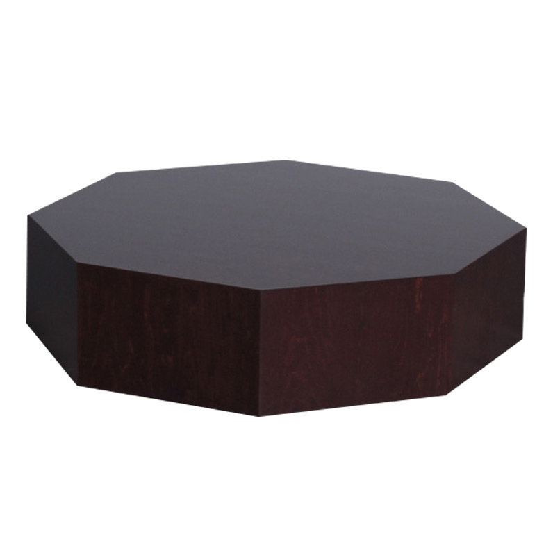 Espresso Octagon Bridal Risers - Bridal Displays