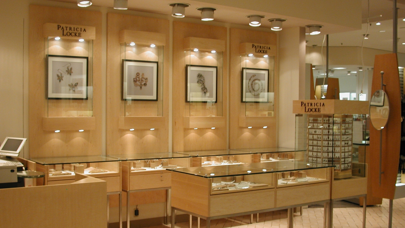 Jewelry Store Showcase