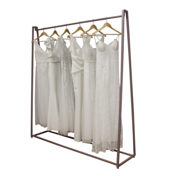 A-line Free Standing Dress Rack - Bridal Displays