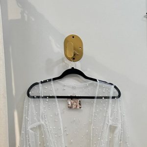 Single Wall Hook Gold