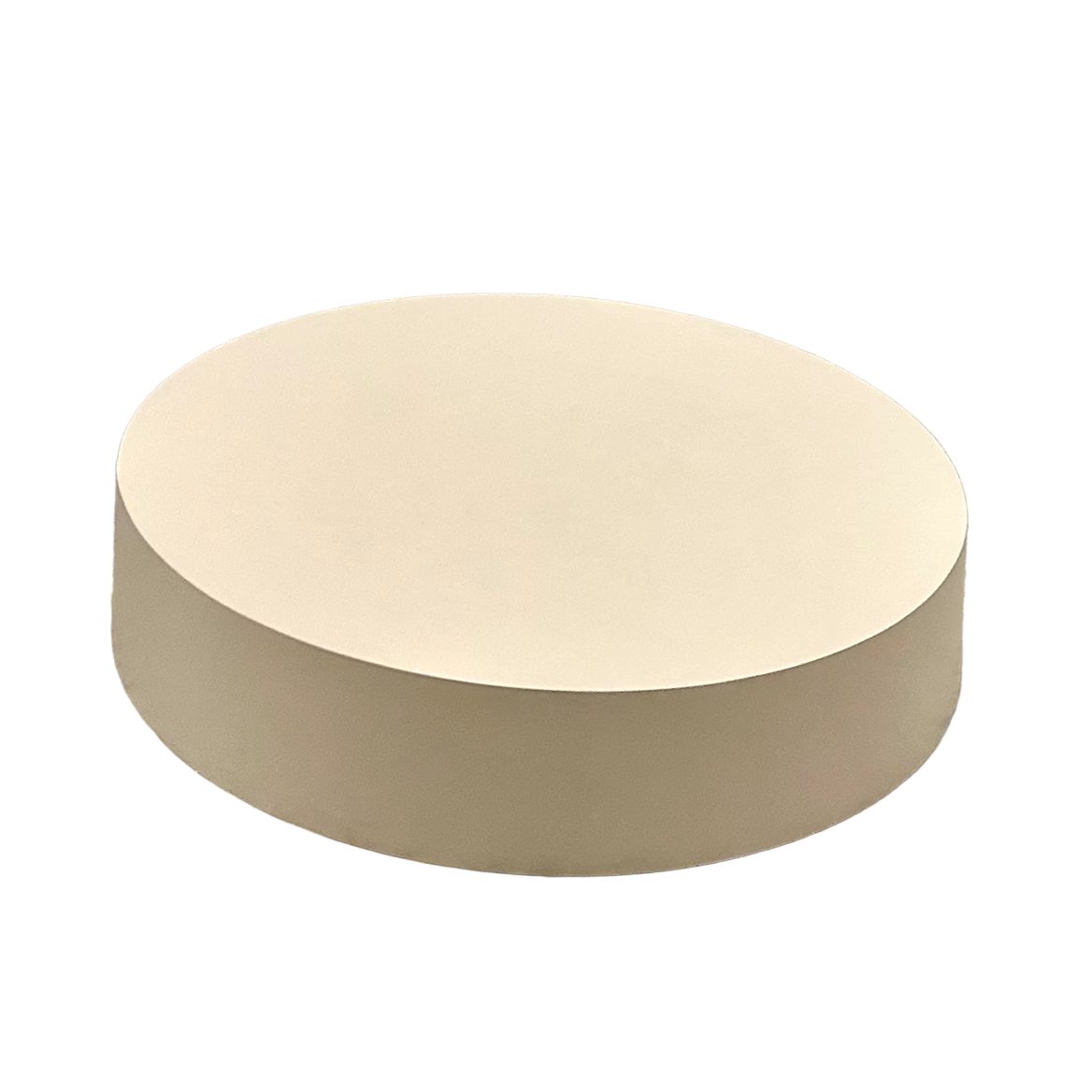 Light Sand Cylinder Riser 30 x 6" H