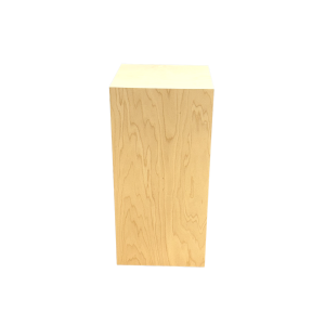 Natural Maple Pedestal 22 x 18 x 11" H