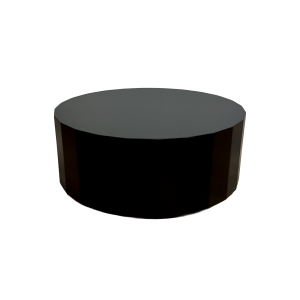 Black Deco Cylinder 16 x 6 H